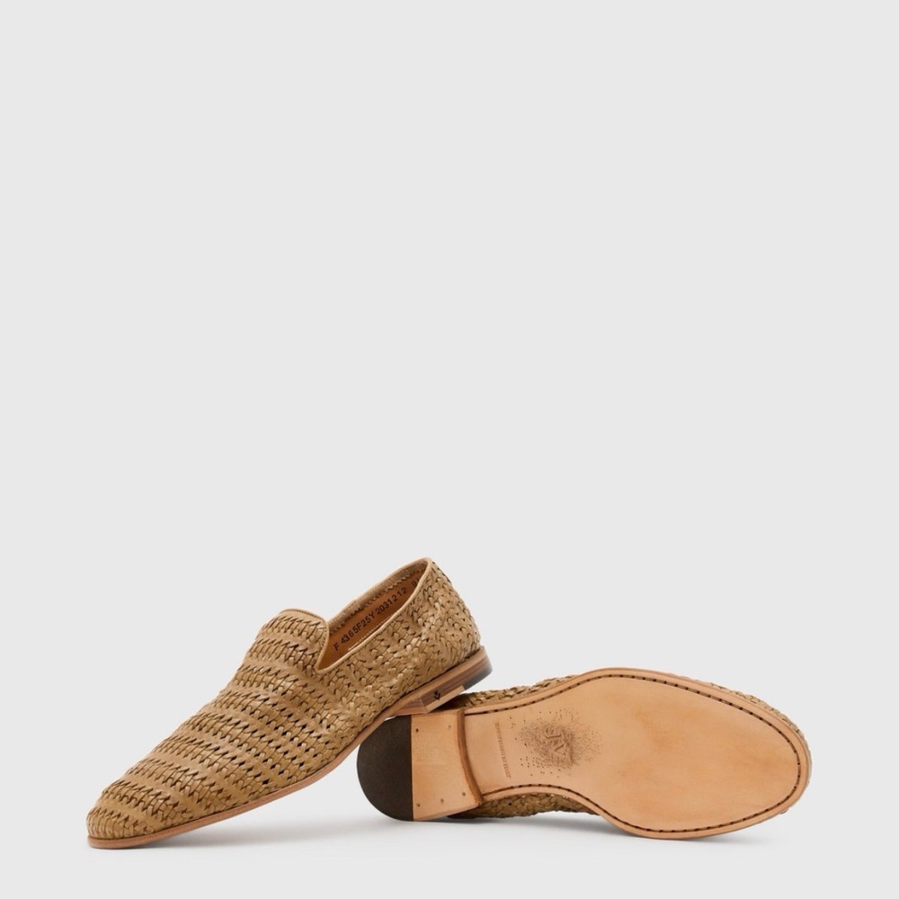 John Varvatos Venice Woven Slip-On Loafers Shoes
